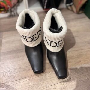JW Anderson fold over booties